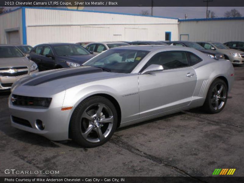 Silver Ice Metallic / Black 2013 Chevrolet Camaro LT/RS Coupe