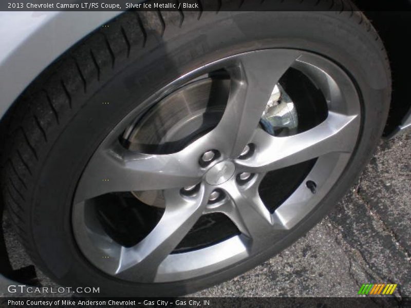 Silver Ice Metallic / Black 2013 Chevrolet Camaro LT/RS Coupe