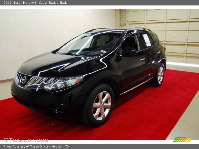 Super Black / Black 2009 Nissan Murano S