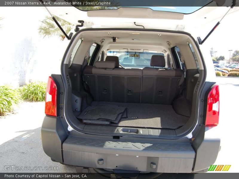 Avalanche White / Steel/Graphite 2007 Nissan Xterra X 4x4
