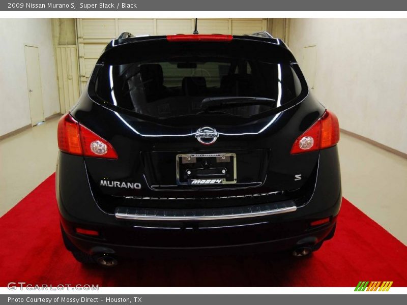 Super Black / Black 2009 Nissan Murano S
