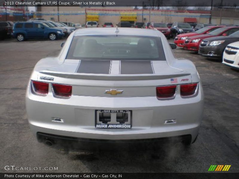 Silver Ice Metallic / Black 2013 Chevrolet Camaro LT/RS Coupe