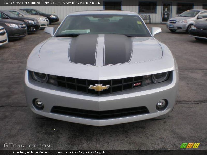 Silver Ice Metallic / Black 2013 Chevrolet Camaro LT/RS Coupe