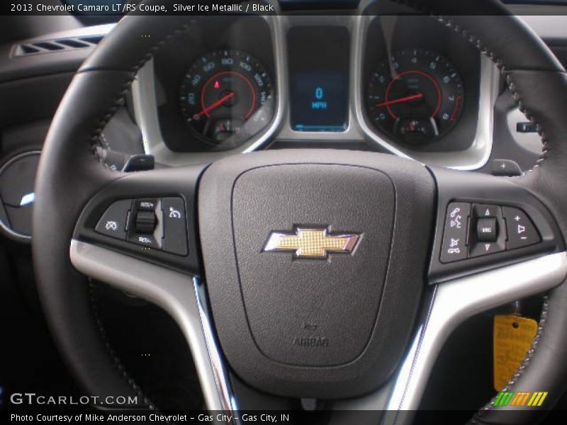 Silver Ice Metallic / Black 2013 Chevrolet Camaro LT/RS Coupe