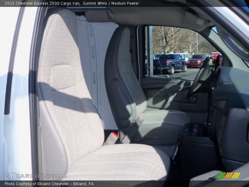 Summit White / Medium Pewter 2013 Chevrolet Express 2500 Cargo Van