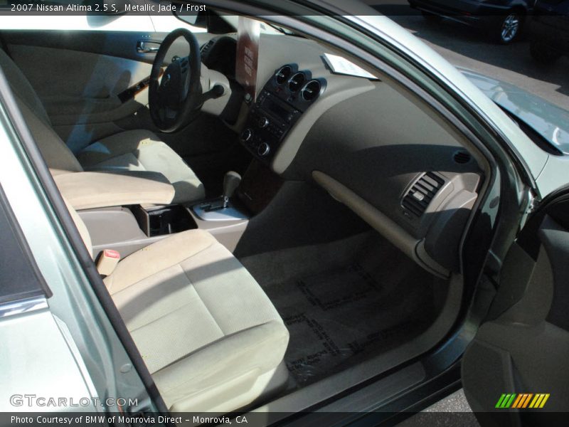 Metallic Jade / Frost 2007 Nissan Altima 2.5 S
