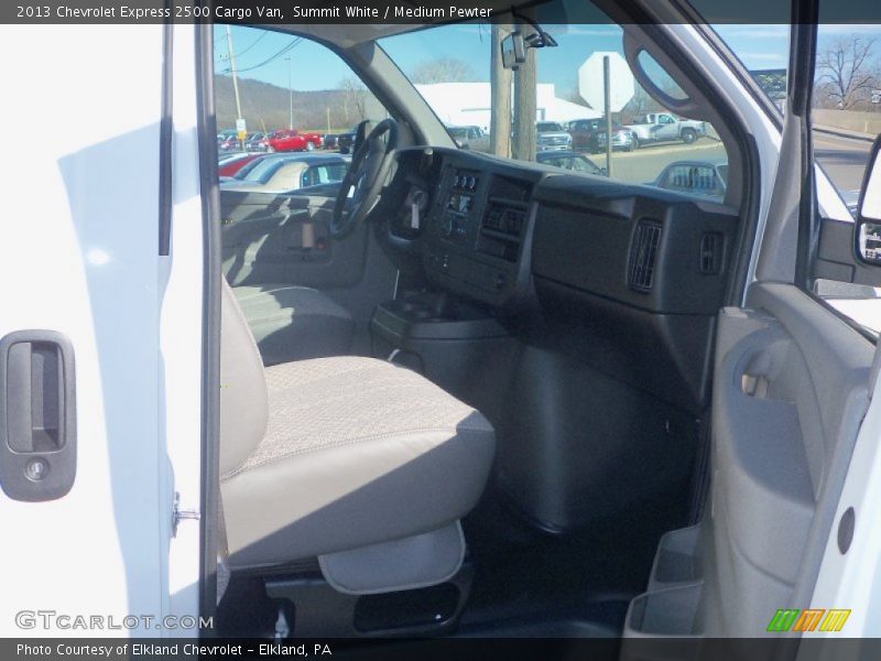 Summit White / Medium Pewter 2013 Chevrolet Express 2500 Cargo Van