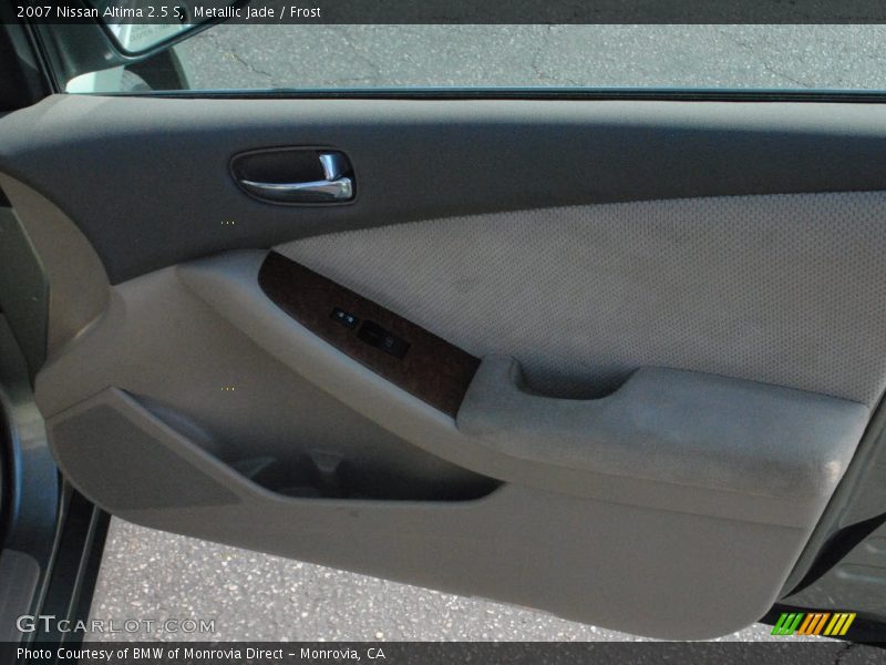 Metallic Jade / Frost 2007 Nissan Altima 2.5 S