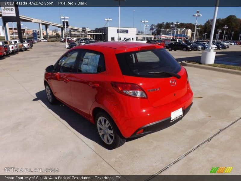 True Red / Black 2013 Mazda MAZDA2 Sport