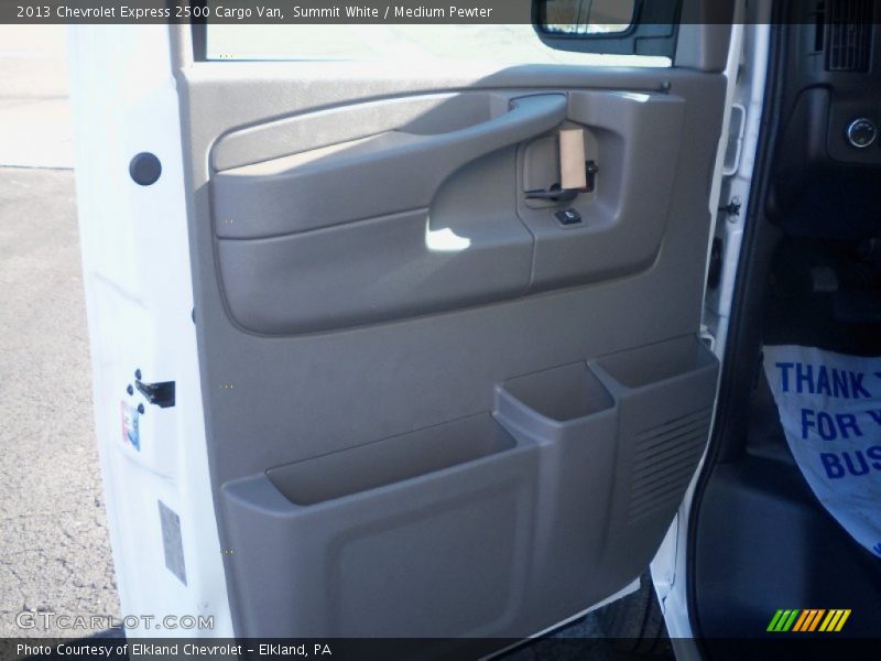 Summit White / Medium Pewter 2013 Chevrolet Express 2500 Cargo Van
