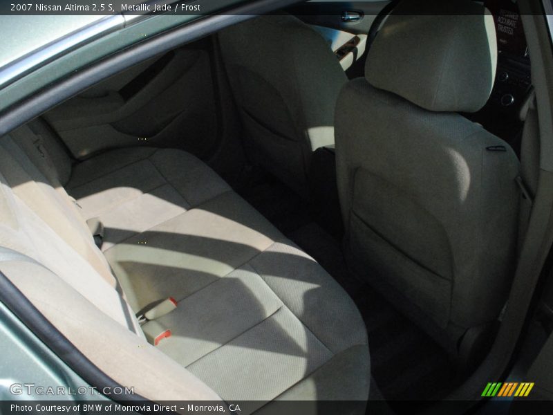 Metallic Jade / Frost 2007 Nissan Altima 2.5 S