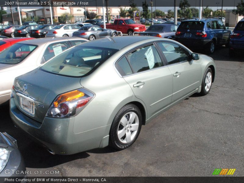 Metallic Jade / Frost 2007 Nissan Altima 2.5 S
