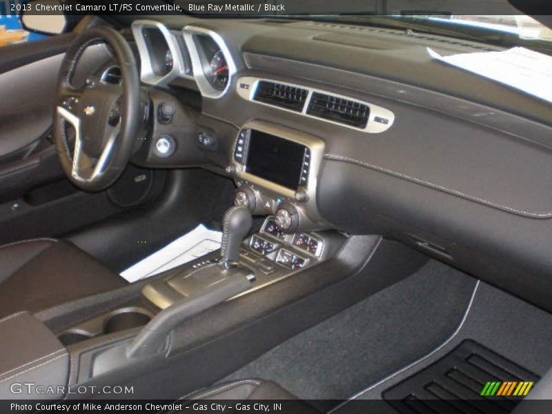 Blue Ray Metallic / Black 2013 Chevrolet Camaro LT/RS Convertible