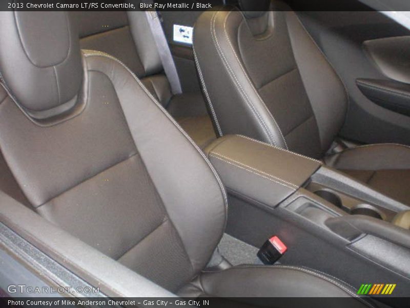 Blue Ray Metallic / Black 2013 Chevrolet Camaro LT/RS Convertible