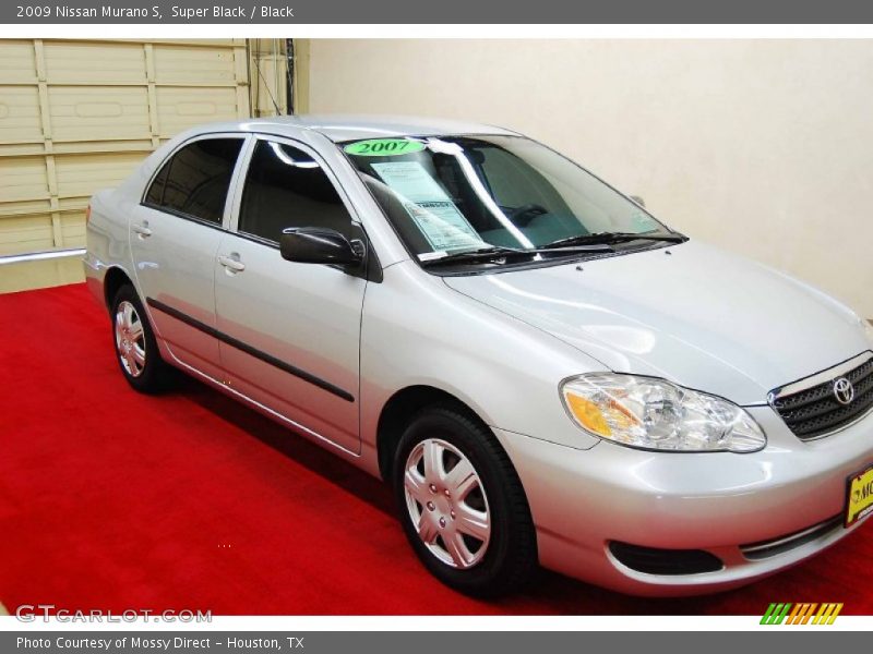 Super Black / Black 2009 Nissan Murano S