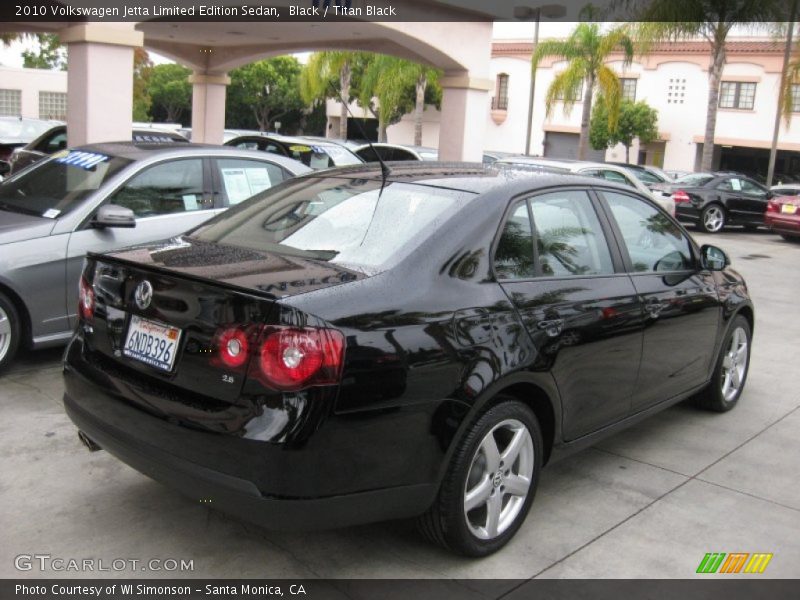 Black / Titan Black 2010 Volkswagen Jetta Limited Edition Sedan