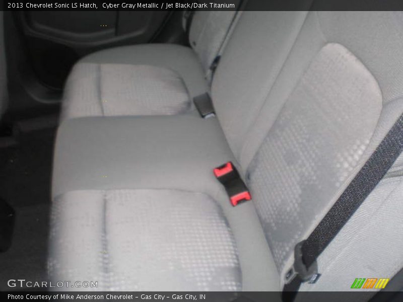 Cyber Gray Metallic / Jet Black/Dark Titanium 2013 Chevrolet Sonic LS Hatch