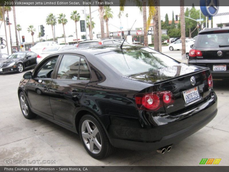 Black / Titan Black 2010 Volkswagen Jetta Limited Edition Sedan