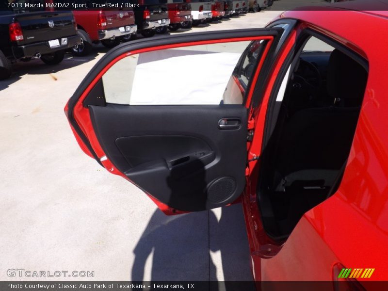 True Red / Black 2013 Mazda MAZDA2 Sport