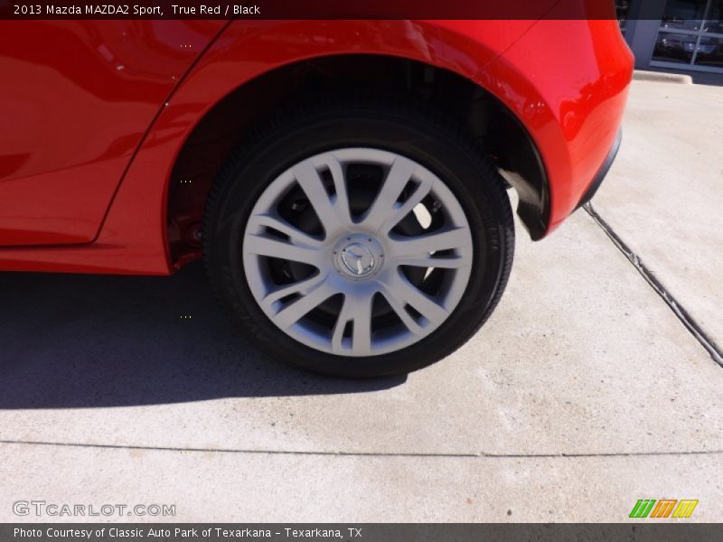 True Red / Black 2013 Mazda MAZDA2 Sport