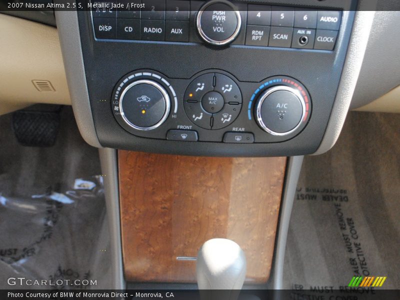 Metallic Jade / Frost 2007 Nissan Altima 2.5 S