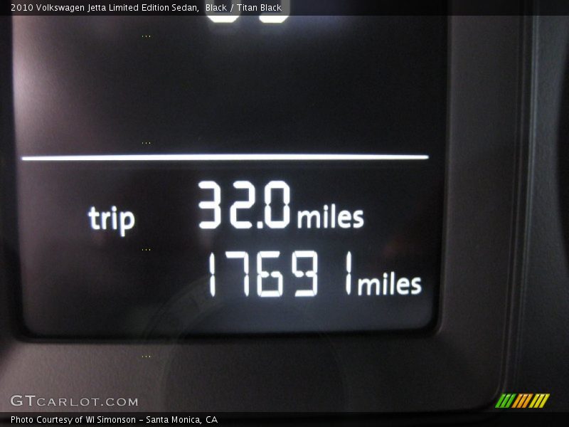 Black / Titan Black 2010 Volkswagen Jetta Limited Edition Sedan