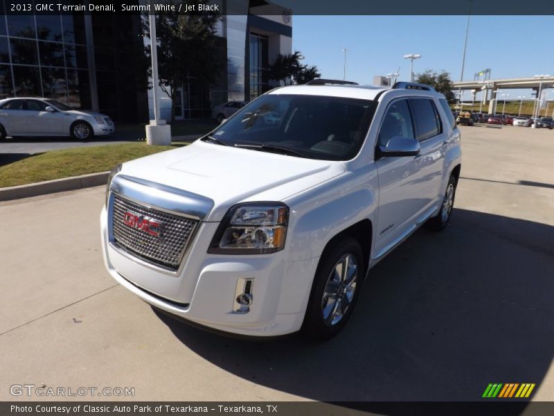 Summit White / Jet Black 2013 GMC Terrain Denali