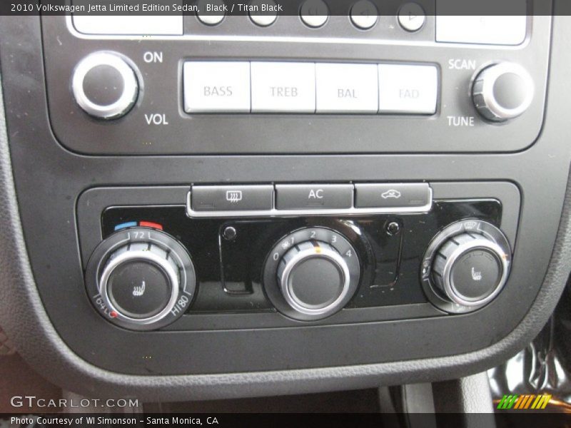Black / Titan Black 2010 Volkswagen Jetta Limited Edition Sedan
