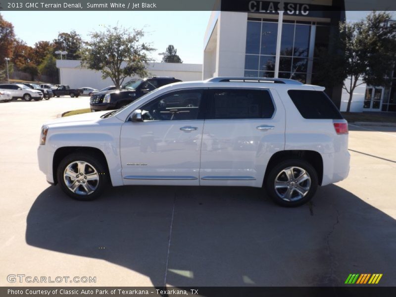 Summit White / Jet Black 2013 GMC Terrain Denali