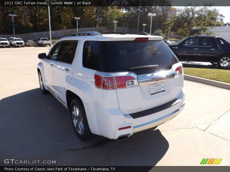 Summit White / Jet Black 2013 GMC Terrain Denali