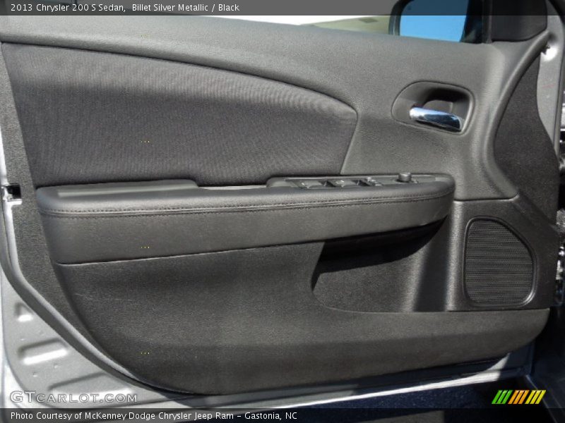 Billet Silver Metallic / Black 2013 Chrysler 200 S Sedan