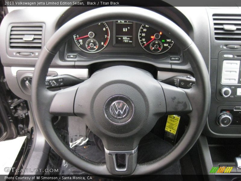 Black / Titan Black 2010 Volkswagen Jetta Limited Edition Sedan