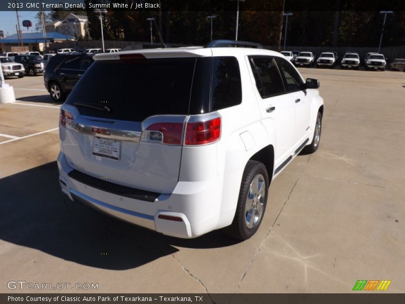 Summit White / Jet Black 2013 GMC Terrain Denali