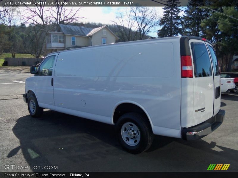 Summit White / Medium Pewter 2013 Chevrolet Express 2500 Cargo Van
