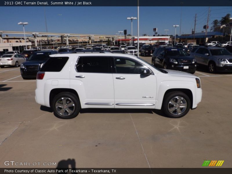 Summit White / Jet Black 2013 GMC Terrain Denali