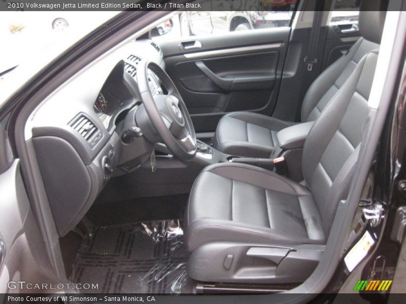 Black / Titan Black 2010 Volkswagen Jetta Limited Edition Sedan