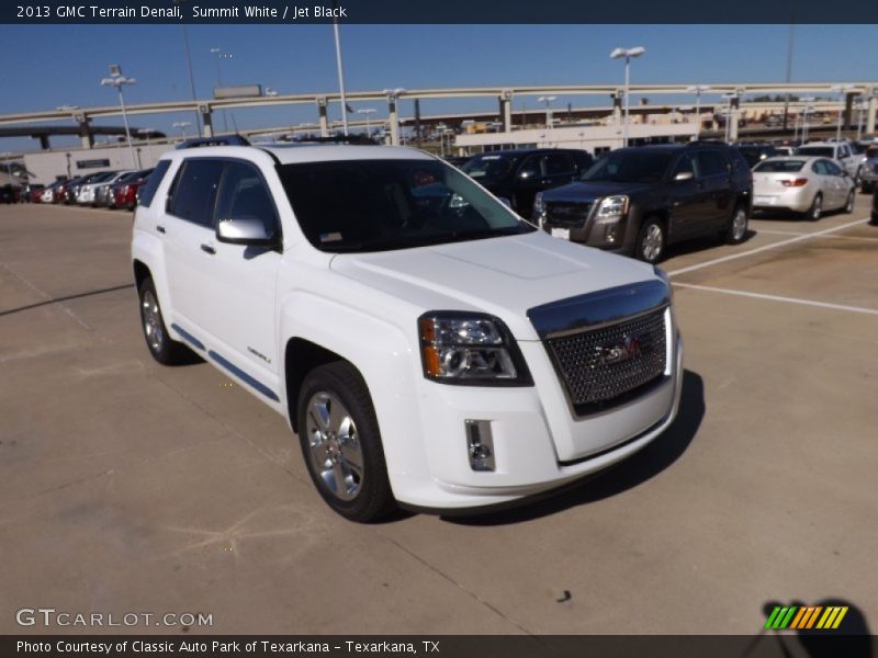 Summit White / Jet Black 2013 GMC Terrain Denali