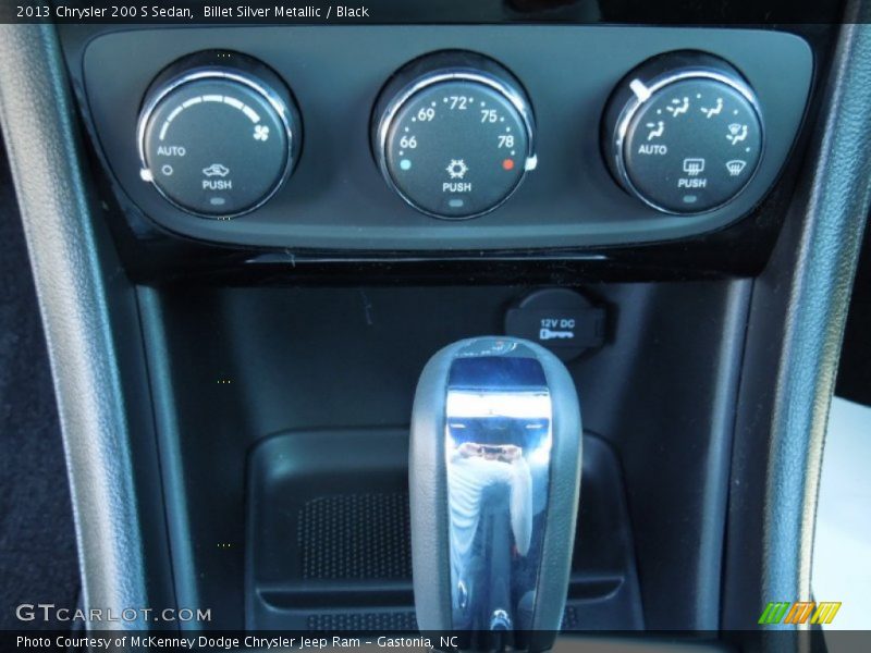 Billet Silver Metallic / Black 2013 Chrysler 200 S Sedan