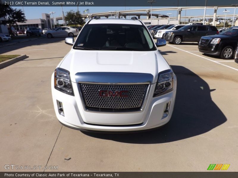 Summit White / Jet Black 2013 GMC Terrain Denali