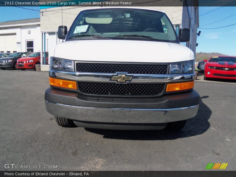 Summit White / Medium Pewter 2013 Chevrolet Express 2500 Cargo Van