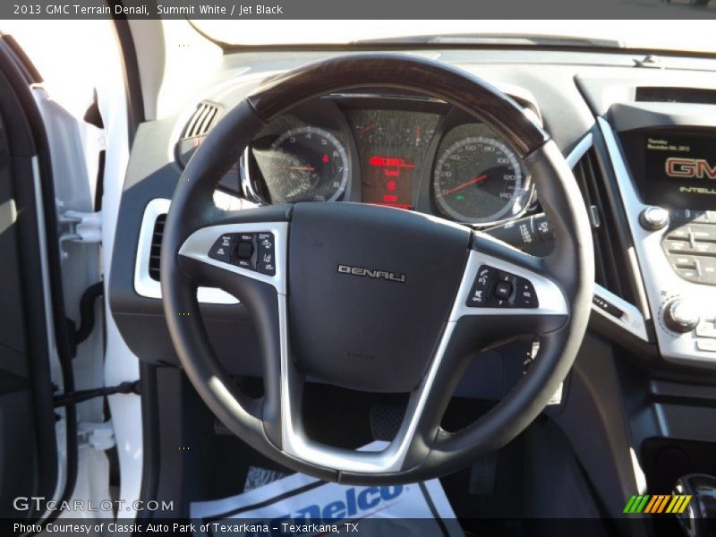Summit White / Jet Black 2013 GMC Terrain Denali