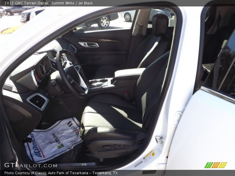 Summit White / Jet Black 2013 GMC Terrain Denali