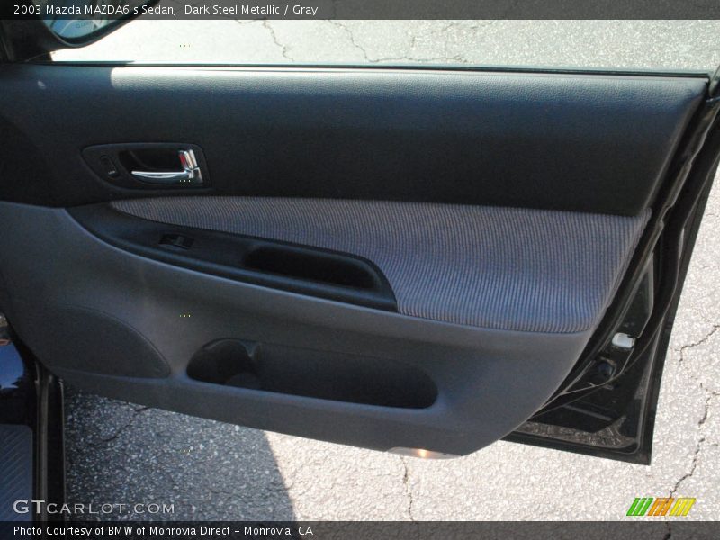 Dark Steel Metallic / Gray 2003 Mazda MAZDA6 s Sedan