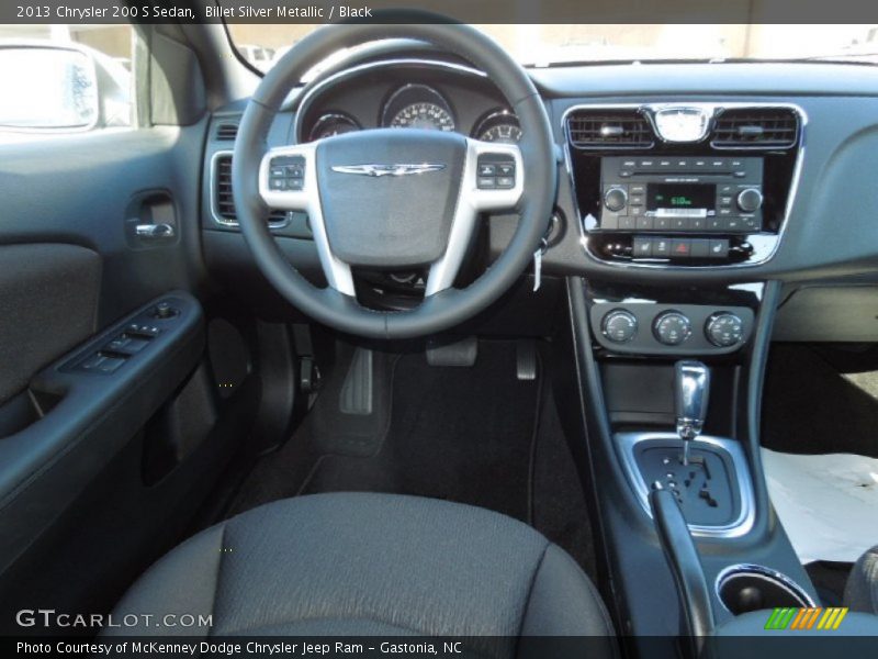 Billet Silver Metallic / Black 2013 Chrysler 200 S Sedan