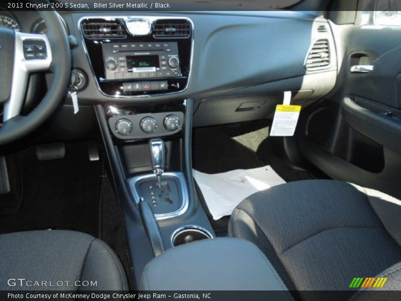 Billet Silver Metallic / Black 2013 Chrysler 200 S Sedan