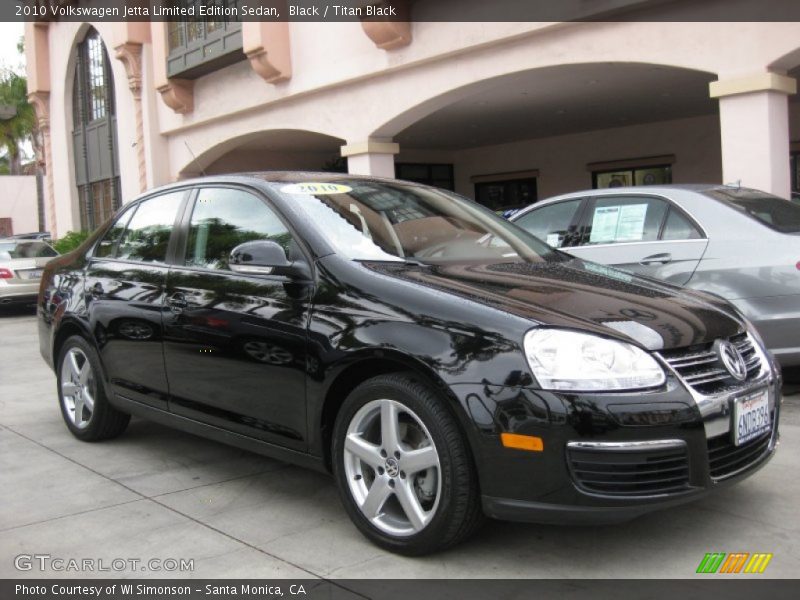 Black / Titan Black 2010 Volkswagen Jetta Limited Edition Sedan
