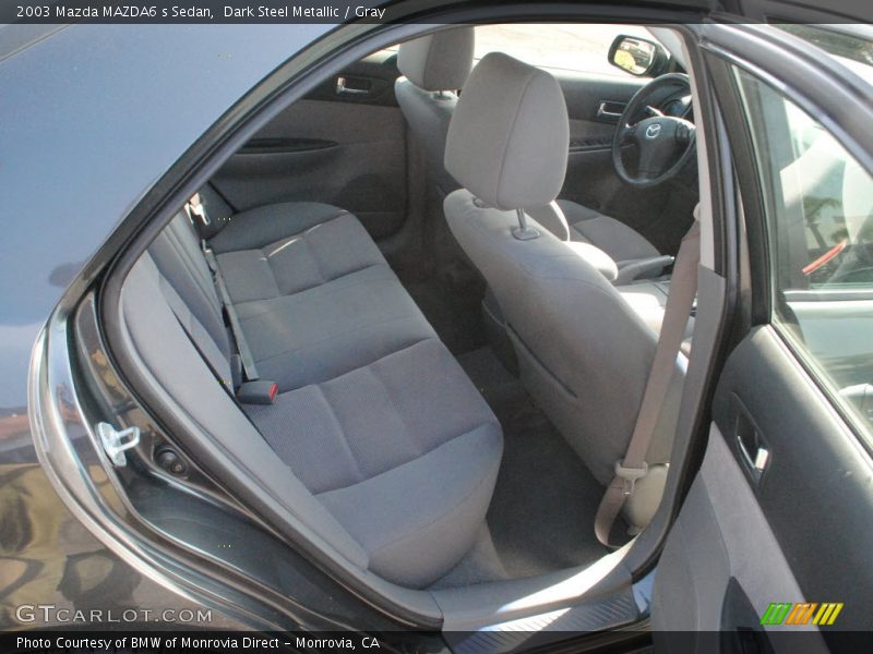 Dark Steel Metallic / Gray 2003 Mazda MAZDA6 s Sedan