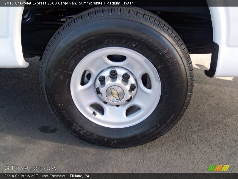  2013 Express 2500 Cargo Van Wheel