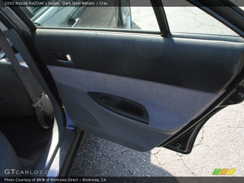 Dark Steel Metallic / Gray 2003 Mazda MAZDA6 s Sedan