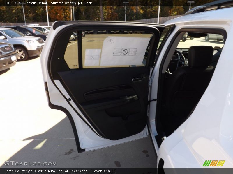 Summit White / Jet Black 2013 GMC Terrain Denali